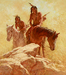 Loinclothed hobby; Obr�zek dne - the picture od the day - �awa rel - Art of Koerner W. H. D. - Art of Hovard Terpning, Find the Buffalo