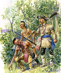 Loinclothed hobby; Obr�zek dne - the picture od the day - �awa rel -  Art of Eug�ne Leliepvre - Troupes Fran�aises en Am�rique