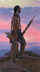 Loinclothed hobby; Obr�zek dne - the picture od the day - �awa rel -  Art of Tom Browning, Sacred Voice