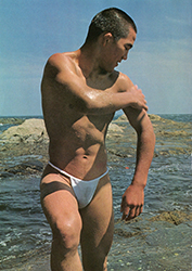 Loinclothed hobby; Obr�zek dne - the picture od the day - �awa rel - Rokushaku, swimming speedos 