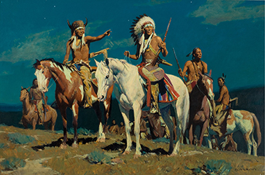 Loinclothed hobby; Obr�zek dne - the picture od the day - �awa rel - Jinen Butoh - Art of David Mann,  Big Horn Moon