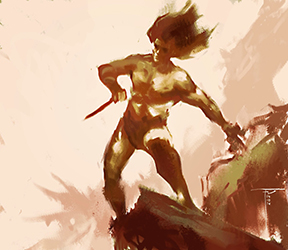 Loinclothed hobby; Obr�zek dne - the picture od the day - �awa rel - Art of Frank Victoria, Tarzan