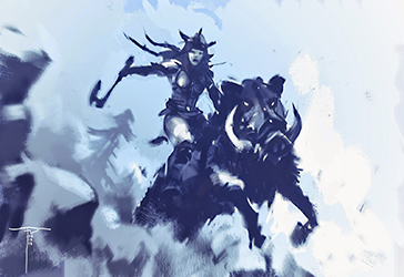 Loinclothed hobby; Obr�zek dne - the picture od the day - �awa rel - Art of Frank Victoria, Barbarian Queen