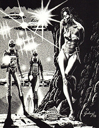 Loinclothed hobby; Obr�zek dne - the picture od the day - �awa rel - Art of Paul Gulacy, From Life on Other Worlds 