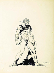 Loinclothed hobby; Obr�zek dne - the picture od the day - �awa rel - Art of Frank Frazetta, Flash Gordon and princess of Mongo 