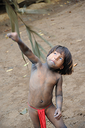 Loinclothed hobby; Obr�zek dne - the picture od the day - �awa rel - The Art of V�ctor Santamar�a - indigenous people, Panama 
