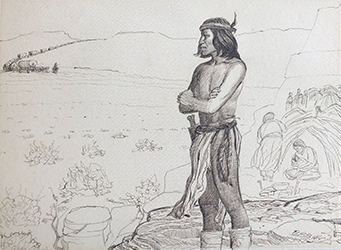 Loinclothed hobby; Obr�zek dne - the picture od the day - �awa rel - Tony Begay 