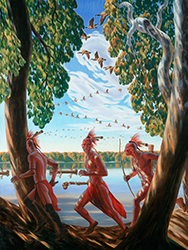 Loinclothed hobby; Obr�zek dne - the picture od the day - �awa rel - Bryan Haynes, Portage de Sioux 