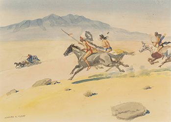 Loinclothed hobby; Obr�zek dne - the picture od the day - �awa rel - Art of Leonard Howard Reedy