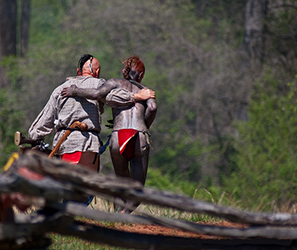 Loinclothed hobby; Obr�zek dne - the picture od the day - �awa rel - Fort Dobbs 