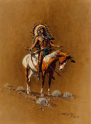 Loinclothed hobby; Obr�zek dne - the picture od the day - �awa rel -  Art of Frank McCarthy, The Offering