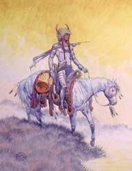 Loinclothed hobby; Obr�zek dne - the picture od the day - �awa rel -  Art of Michel Blanc-Dumont