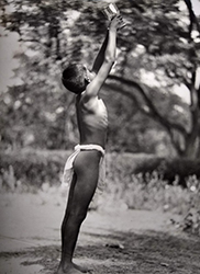 Loinclothed hobby; Obr�zek dne - the picture od the day - �awa rel -   Photograph Album, British Honduras, taken by Father H.S.P. Warren