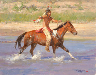 Loinclothed hobby; Obr�zek dne - the picture od the day - �awa rel -  Sherry Blanchard Stuart