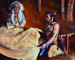 Loinclothed hobby; Obr�zek dne - the picture od the day - �awa rel -  John Fawcett, When I Was Young