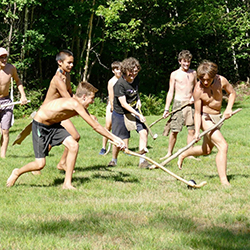 Loinclothed hobby; Obr�zek dne - the picture od the day - �awa rel -   indian summer camp