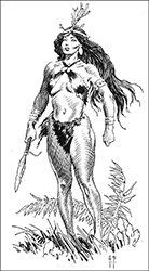 Loinclothed hobby; Obr�zek dne - the picture od the day - �awa rel -  Art of Frank Frazetta, A Princess of Mars 