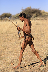 Loinclothed hobby; Obr�zek dne - the picture od the day - �awa rel -  Kalahari San,  Tribe Khomas Namibia South Western Africa