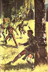 Loinclothed hobby; Obr�zek dne - the picture od the day - �awa rel -  Posledn� Mohyk�n, ilustrace 