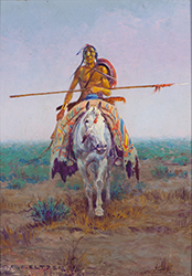 Loinclothed hobby; Obr�zek dne - the picture od the day - �awa rel -  The Messenger / Olaf Carl Seltzer 