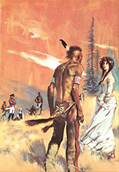 Loinclothed hobby; Obr�zek dne - the picture od the day - �awa rel -  Posledn� Mohyk�n, ilustrace 