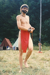 Loinclothed hobby; Obr�zek dne - the picture od the day - �awa rel -  loinclothed summer camp - old good nineties