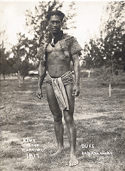 Loinclothed hobby; Obr�zek dne - the picture od the day - �awa rel -  King of the Carnival 1917, Duke Kahanamoku