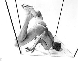 Loinclothed hobby; Obr�zek dne - the picture od the day - �awa rel - Art of Dennis Candy, Balance: An Absent Set Of Differences