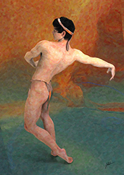 Loinclothed hobby; Obr�zek dne - the picture od the day - �awa rel - Art of Joaquin Abella, Ganymede Dancing Poster