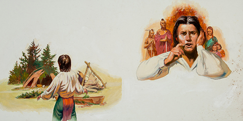 Loinclothed hobby; Obr�zek dne - the picture od the day - �awa rel -Art of Shannon Stirnweis, Squanto