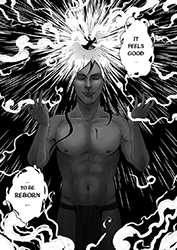 Loinclothed hobby; Obr�zek dne - the picture od the day - �awa rel - Art of Tashina Kalmbach, It feels good... to be reborn