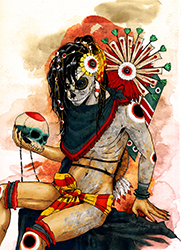 Loinclothed hobby; Obr�zek dne - the picture od the day - �awa rel -Art of Shannon Stirnweis, Squanto