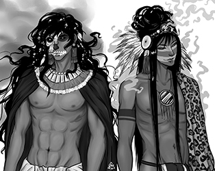 Loinclothed hobby; Obr�zek dne - the picture od the day - �awa rel - Art of Tashina Kalmbach, Lords of Darkness