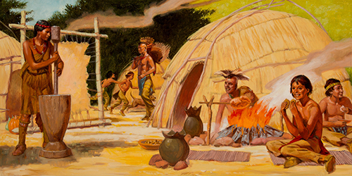 Loinclothed hobby; Obr�zek dne - the picture od the day - �awa rel -Art of Shannon Stirnweis, Squanto and the Miracle of Thanksgiving