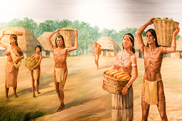 Loinclothed hobby; Obr�zek dne - the picture od the day - �awa rel - Mississippians