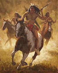 Loinclothed hobby; Obr�zek dne - the picture od the day - �awa rel - Art of Jason Tako, Aiming the Lance