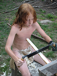 Loinclothed hobby; Obr�zek dne - the picture od the day - �awa rel -   indian summer camp