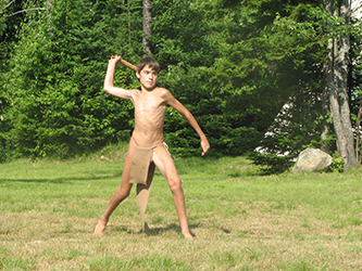 Loinclothed hobby; Obr�zek dne - the picture od the day - �awa rel -   indian summer camp