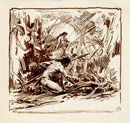 Loinclothed hobby; Obr�zek dne - the picture od the day - �awa rel - Art of Roy Krenkel - Tarzan