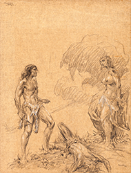 Loinclothed hobby; Obr�zek dne - the picture od the day - �awa rel - Art of Roy Krenkel - At the Earth's Core 