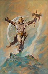Loinclothed hobby; Obr�zek dne - the picture od the day - �awa rel - Axe of the Minotaur - Art of Mike Hoffman