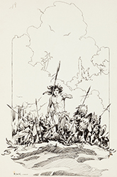 Loinclothed hobby; Obr�zek dne - the picture od the day - �awa rel - Art of Roy G. Krenkel - Tarzan and the Tarzan Twins