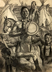 Loinclothed hobby; Obr�zek dne - the picture od the day - �awa rel - Time for ceremonial dance and sound 