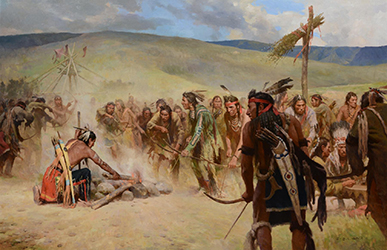 Loinclothed hobby; Obr�zek dne - the picture od the day - �awa rel - Ridding The Earth Of Evil Spirits