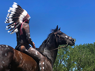 Loinclothed hobby; Obr�zek dne - the picture od the day - �awa rel - photo by  Ashanishinaabe ~ Crow Fair