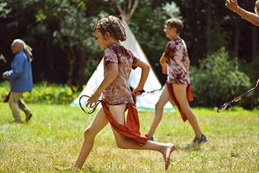 Loinclothed hobby; Obr�zek dne - the picture od the day - �awa rel - Wakantopa, Indian summer-camp 2/2