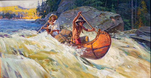 Loinclothed hobby; Obr�zek dne - the picture od the day - �awa rel - Rapids Jump ~ by Vladimir Ribatchok