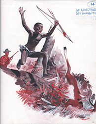 Loinclothed hobby; Obr�zek dne - the picture od the day - �awa rel - Le Monstre des Wambutis ~ By  Ren� Follet