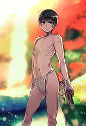 Loinclothed hobby; Obr�zek dne - the picture od the day - �awa rel - loinclothed, by Himaruja Hidekazu