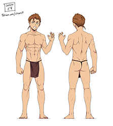 Loinclothed hobby; Obr�zek dne - the picture od the day - �awa rel - Ichelon (patreon.com), Loinclothed art 